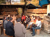 林業研究グループ地区懇談会の指導